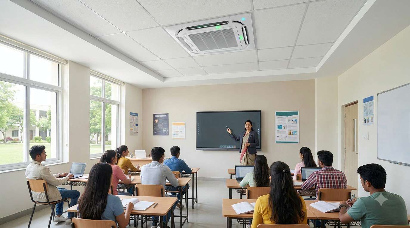 Commercial AC solutions for schools and institutes