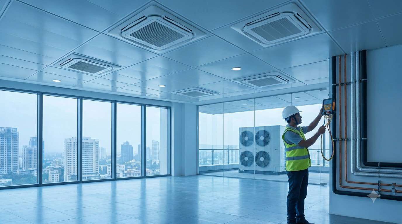 VRF and VRV multi-zone system installation Delhi